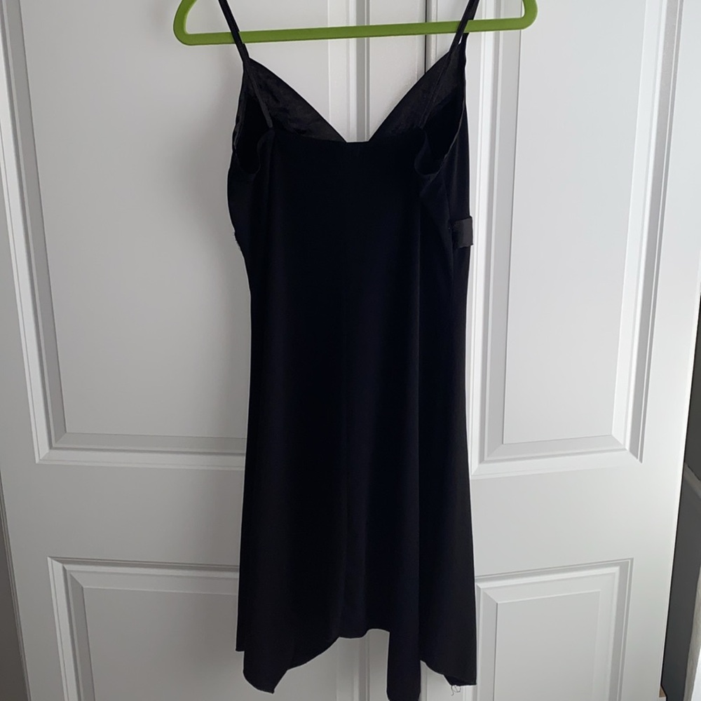 Wet Seal Y2K Jrs Large Prom Black Dress Whimsigoth